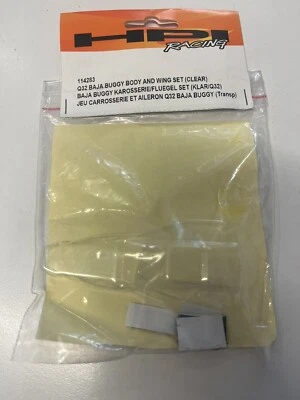 HPI Racing 114283 Q32 Baja Buggy Body And Wing Set Clear RC Car - Image 1 of 4