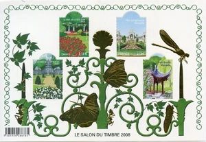 TIMBRE FRANCE NEUF BLOC N° 120 ** SALON DU TIMBRE JARDIN DE FRANCE COTE 90 € - Photo 1/1