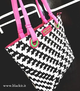 Borsa Fiat 500 Shopping 80's GALLES - Pied de Poule - Imagen 1 de 1