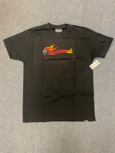Etnies Helltrack Rad!Tee Shirt Black Large - Picture 1 of 6