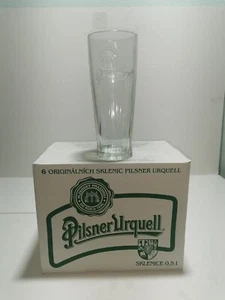Set di 6 Bicchieri Birra Pilsner Urquell 50 cl – Originali e di Qualità - Foto 1 di 4
