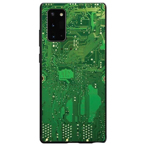 Hard Case Cover for Samsung Galaxy Note Green Circuit Board - Picture 1 of 7