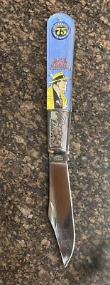 Navaja de Bolsillo Dick Tracy Detective Master Barlow 75 Aniversario Policía Novedad Foto 1 de 4