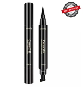 Black Winged Eyeliner Pen Liquid double head Waterproof  SAME DAY DISPATCH - Picture 1 of 6