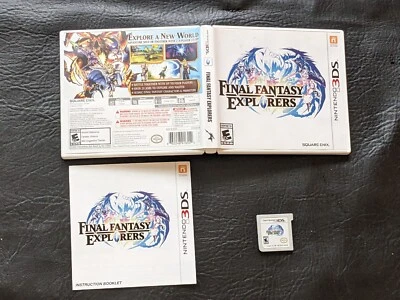 Final Fantasy Explorers Nintendo 3DS 2016 Square Enix CIB Complete Working - Image 1 of 4