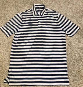 Polo Ralph Lauren Herren Hemd Größe M Streifen Blau Kurzarm - Bild 1 von 7