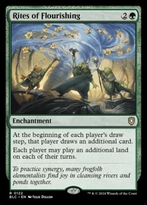 Rites of Flourishing NM MTG Bloomburrow BLB BLC Magic - Picture 1 of 3
