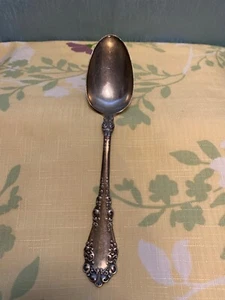 1847 Roger Bros A1 Silverplate Berkshire  Serving Spoon 8 1/4” - Picture 1 of 5