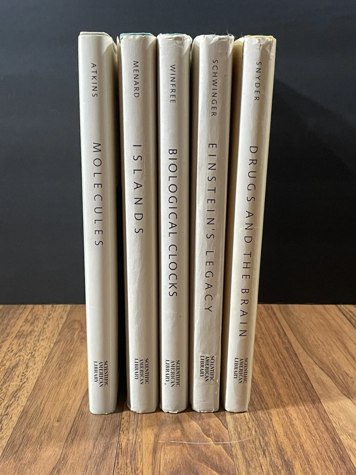 Lot of 5 Scientific American Library Series Hard Cover Books - Homeschool DJ - Image 1 of 4