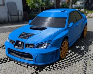 Subaru Impreza S12 WRC RC 1/10 Body mit Chassis ARR (3D Druck) - Bild 1 von 4