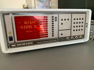 WAYNE KERR 6425 PRECISION COMPONENT ANALYZER w/ Kelvin clip (LCD missing pix)  - Picture 1 of 11