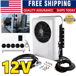 12V 12000BTU Truck Cab Air Conditioner Split AC Fits For Semi Trucks RV Caravan - Picture 1 of 17