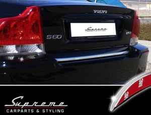 Volvo S60 P24 Cromo Moldura 3M Barra Trasera Protección Perimetral Tuning - Imagen 1 de 6