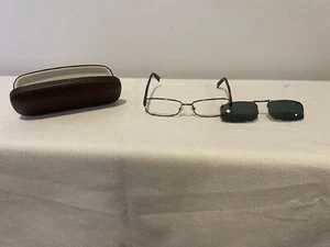 Jimmy Choo Eyeglass Frames JC36 Italy Purple/Marble Polish Sunglass Attachment - Picture 1 of 16