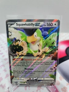 Pokemon TCG - Squawkabilly ex 075/091 - Double Rare - Paldean Fates - NM/M - Imagen 1 de 2