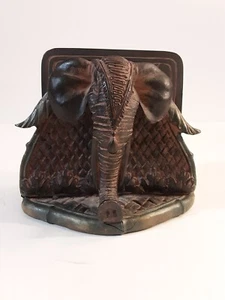 Juego de Posavasos Elefante Vintage Resina con 4 Posavasos Cuadrados de Arcilla Decoración - Imagen 1 de 14