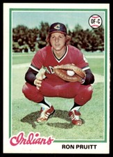 1978 Topps Ron Pruitt (100) Baseball Cards #198