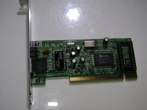 ✔️🖧 FUNZIONANTE - SCHEDA PCI ETHERNET RETE DELL 07C712 PRO200WL - VENDITORE UK - Foto 1 di 3
