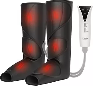 Leg Massager with Heat Air Compression Massage for Foot & Calf Helpful for Circu - Picture 1 of 12