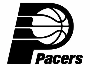 Calcomanía de vinilo pegatina de baloncesto NBA INDIANA Pacers ventana de coche celda parachoques - Imagen 1 de 1
