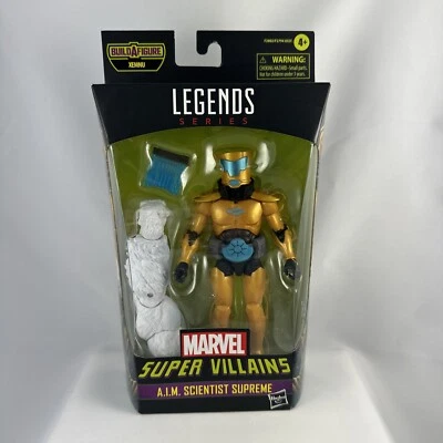 Figura Hasbro Marvel Legends Super Villanos 6 pulgadas - AIM Scientist Supreme BAF Foto 1 de 4