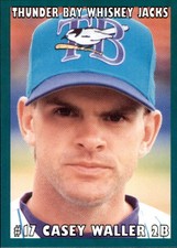 1996 Thunder Bay Whiskey Jacks Team Issue #24 Casey Waller South Boston Virginia