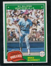 1981 OPC O Pee Chee #207 Mike Schmidt HoF Gray Back rare sharp