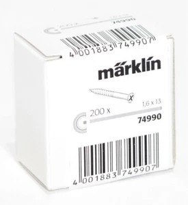 Tornillos de vía C Märklin H0 74990 (200 unidades) - NUEVOS + EMBALAJE ORIGINAL - Imagen 1 de 2