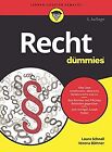 Recht fr Dummies by Schnall, Laura, Bttner, Verena | Book | condition good