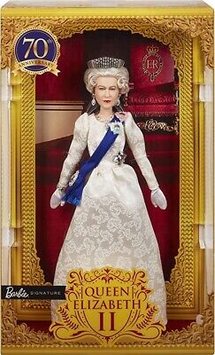 Queen Elizabeth II Barbie Platinum Jubilee Doll Signature ✅ In Stock! ✅Authentic • 277.31$