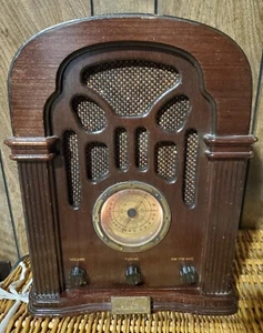 Vintage, Ritz Cathedral Electric Radio- Cassette Player 14in x11in x 8.5in - Picture 1 of 7