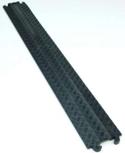 1 Kanal Kabelbrücke Cable Protector Kabelkanal Überfahrschutz Kabelschutz Rampe - Bild 1 von 9