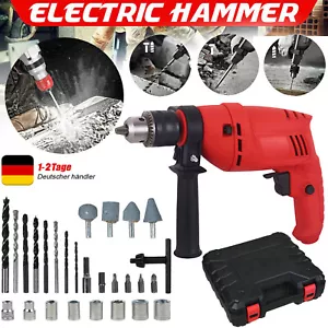 Schlagbohrmaschine Bohrhammer Bohrmaschine Meißelhammer SDS Kompakt Set 1200 W - Bild 1 von 11