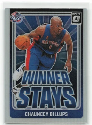 2024-25 Panini Donruss Optic Chauncey Billups Holo Winner Stays #18 MINT! - Image 1 of 2