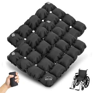 Waffelkissen Aufblasbare Sitzkissen Rollstuhl Luftpolster zur Druckentlastung... - Bild 1 von 6