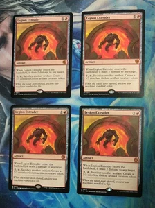 Mtg Legion Extruder Big Regular Frame English Version 4 Sheets - Picture 1 of 1