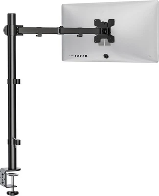 WALI Monitor Arm Mount for Desk, Single Extra Tall 31.5 inch Tall, Black  - Image 1 of 4