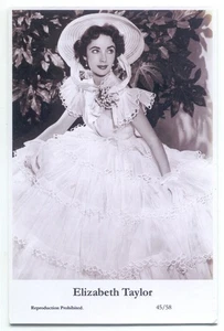 Elizabeth Taylor Swiftsure 2000 Film Stars 45/58 Postcard Actress Pin Up - Picture 1 of 2