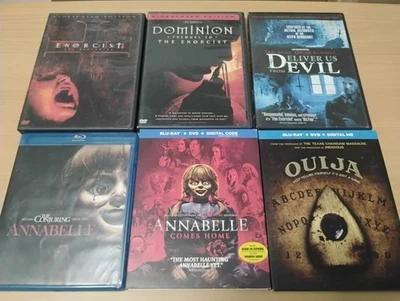 Paranormal Horror Lot – The Conjuring, Annabelle, Ouija, Exorcist, Deliver Us... - Image 1 of 2