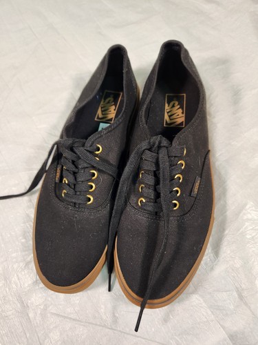 Scarpe da skateboard basse Vans Authentic Classic Sk8 nere gomma oro uomo 10 skate