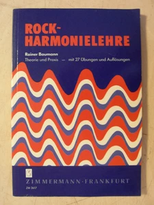 Cuadernos de partituras Rock Harmonielehre Rainer Baumann teoría y práctica - Imagen 1 de 5