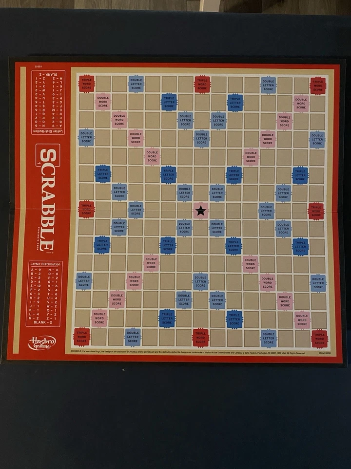 Hasbro Scrabble 2013 tablero de juego de repuesto solamente Foto 1 de 1
