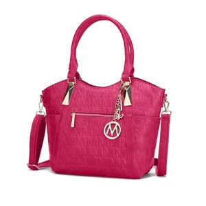 MKF Collection Tote Bag for Women Vegan Leather Satchel Handbag Crossbody Top... - Picture 1 of 7