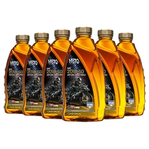 Ultra1Plus SAE 20W-50 Full Synthetic 4T Engine Oil API SN JASO MA2 (6 QTS) - Picture 1 of 7