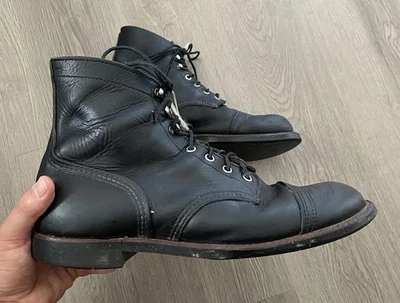 Red Wing Iron Ranger 8114 Nitrile Cork Sole Discontinued Chukka Boots Sz 10.5 D - Image 1 of 4