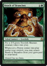REACH OF BRANCHES FOIL Morningtide MTG Magic the Gathering Cards DJMagic