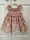 Laura Ashley Baby/Toddler 24m Easter Dress Pink Floral