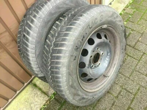 2xkomplette Winterreifen+Felgen 195/65R15 91T für BMW 3er,E36,E46 usw... - Bild 1 von 16