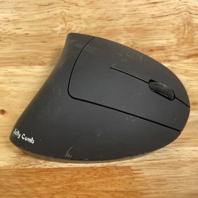 Jelly Comb MV14B Black Bluetooth & 2.4G Wireless Optical Ergonomic Mouse - Image 1 of 4