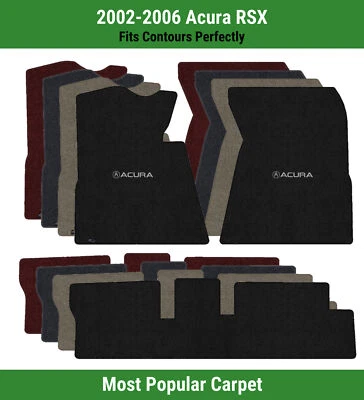 Alfombrillas delanteras y traseras Lloyd Ultimat para '02-06 Acura RSX con Acura A con Acura Word Foto 1 de 4